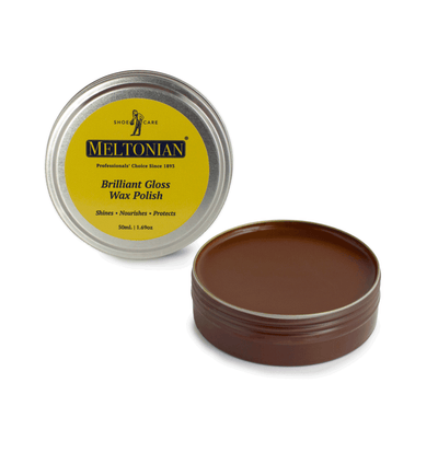 MELTONIAN BRILLIANT GLOSS WAX POLISH 50ML TIN