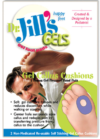 DR. JILL'S GEL CALLUS CUSHIONS (2 PER PACK)