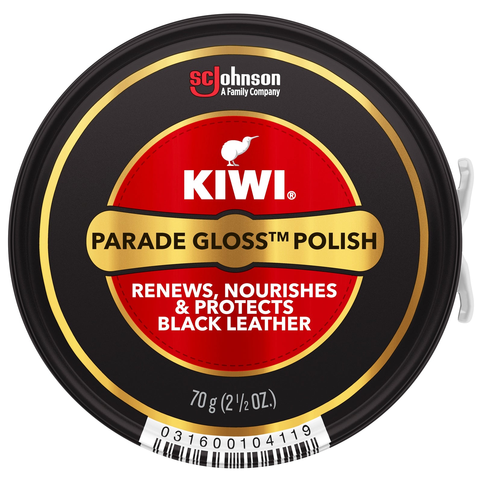 KIWI LARGE PARADE GLOSS BLACK