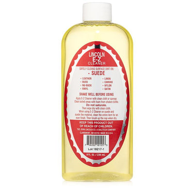 LINCOLN EZ Shoe & Leather Cleaner