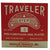 TRAVELER RED POLY PLATE (100/BX )